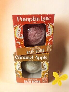 SHIMMERING BATH BOMB BY SPA LUXURY 2 PC
